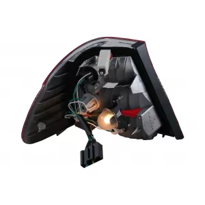 Stopuri compatibil cu BMW Seria 3 E46 Sedan (05.1998-08.2001) Rosu & Alb-image-6078574