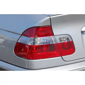 Stopuri compatibil cu BMW Seria 3 E46 Sedan (05.1998-08.2001) Rosu & Alb-image-6078577