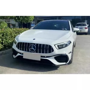 Front Bumper suitable for Mercedes A-Class W177 Hatchback / V177 Sedan (2018-2022) A45 Design