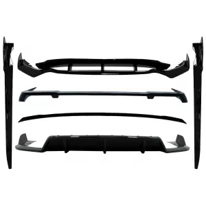 Aero Body Kit suitable for BMW X5 G05 (2018-2022) M-Tech Black Knight Design Piano Black