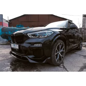 Aero Body Kit suitable for BMW X5 G05 (2018-2022) M-Tech Black Knight Design Piano Black
