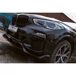 Aero Body Kit suitable for BMW X5 G05 (2018-2022) M-Tech Black Knight Design Piano Black