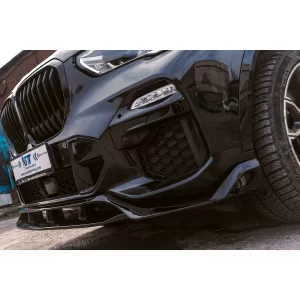 Aero Body Kit suitable for BMW X5 G05 (2018-2022) M-Tech Black Knight Design Piano Black