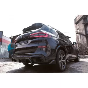 Aero Body Kit suitable for BMW X5 G05 (2018-2022) M-Tech Black Knight Design Piano Black