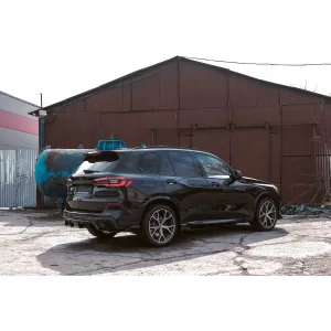 Aero Body Kit suitable for BMW X5 G05 (2018-2022) M-Tech Black Knight Design Piano Black