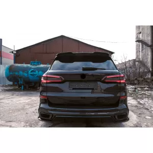 Aero Body Kit suitable for BMW X5 G05 (2018-2022) M-Tech Black Knight Design Piano Black