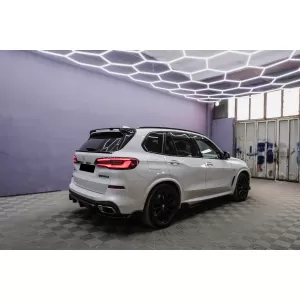 Aero Body Kit suitable for BMW X5 G05 (2018-2022) M-Tech Black Knight Design Piano Black