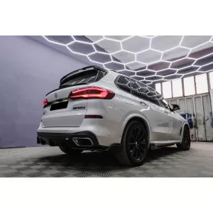 Aero Body Kit suitable for BMW X5 G05 (2018-2022) M-Tech Black Knight Design Piano Black