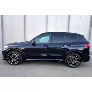 Aero Body Kit suitable for BMW X5 G05 (2018-2022) M-Tech Black Knight Design Piano Black