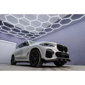 Aero Body Kit suitable for BMW X5 G05 (2018-2022) M-Tech Black Knight Design Carbon Fiber