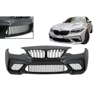 Front Bumper suitable for BMW 2 Series F87 M2 (2016-2020) M2C Design