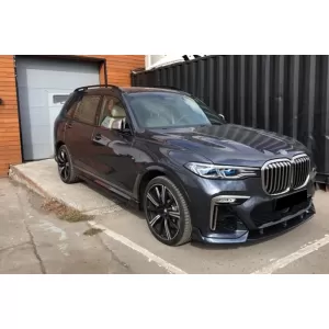 Aero Body Kit BMW X7 G07 (2018-tól) modellekhez, M-Tech Black Knight Dizájn, zongorafekete-image-6080148