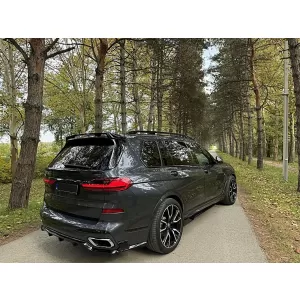 Aero Body Kit BMW X7 G07 (2018-tól) modellekhez, M-Tech Black Knight Dizájn, zongorafekete-image-6108202