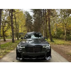 Aero Body Kit BMW X7 G07 (2018-tól) modellekhez, M-Tech Black Knight Dizájn, zongorafekete-image-6108205