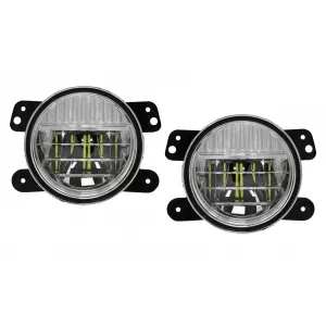 image-4-Full LED Nebelscheinwerfer 4 Zoll für JEEP Wrangler JK TJ JL 1996-2018