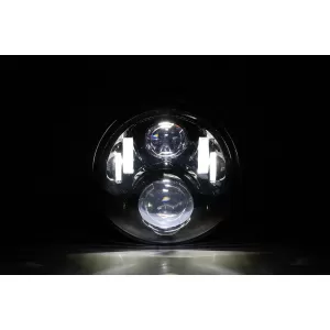 Far pentru Motocicleta 65W 7 inch IP67 H4 LED compatibil cu Honda CB400 CB500 CB1300 / Hornet 250 / Hornet 600 Hornet 900 / VTR250 VTEC400-image-6080582