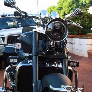 Far pentru Motocicleta 65W 7 inch IP67 H4 LED compatibil cu Honda CB400 CB500 CB1300 / Hornet 250 / Hornet 600 Hornet 900 / VTR250 VTEC400-image-6080584