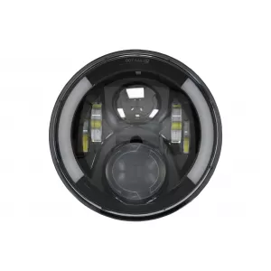 image-1-LED Фар за Мотоциклет , подходящи за Honda CB250 CB400 CB500 CB1300 / Hornet 250 / Hornet 600 Hornet 900 / VTR250 VTEC400 75W 7 инча IP67 H4
