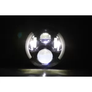Far pentru Motocicleta 75W 7 inch IP67 H4 LED compatibil cu Honda CB400 CB500 CB1300 / Hornet 250 / Hornet 600 Hornet 900 / VTR250 VTEC400-image-6080588