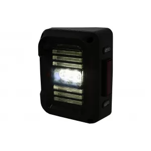Stopuri Full LED compatibil cu JEEP Wrangler JK (2007-2017) Fumuriu-image-6080640