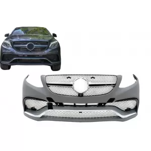 Front Bumper suitable for Mercedes GLE Coupe C292 (2015-2019) GLE63 Design