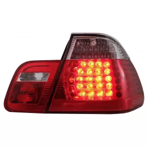 Stopuri LED compatibil cu BMW Seria 3 E46 Limuzina 4Usi (09.2001-03.2005) Rosu Clar-image-6078579