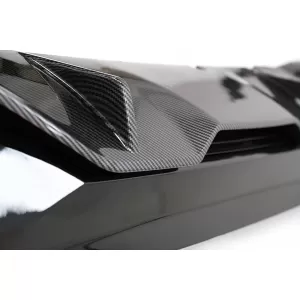 Diffúzor kipufogóvégekkel és hátsó spoilerrel, BMW 5 G30 (2016-2019), 540 M Performance Dizájn, szénszálas megjelenés-image-6076911