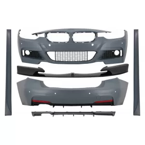 image-61-Body Kit Splitter anteriore Diffusore per BMW 3 F30 11-19 M-Performance Look Carbonio