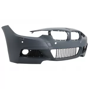Pachet Exterior cu Prelungire Bara Fata si Difuzor compatibil cu BMW Seria 3 F30 (2011-2019) M-Performance Design Carbon-image-6077382