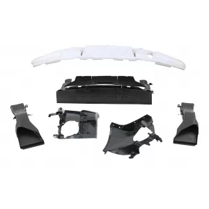 Bodykit Frontsplitter Diffusor Doppelt für BMW 3 F30 11-19 M-Performance Look-image-6077441