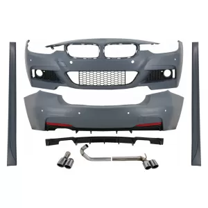 image-28-Komplett Body Kit diffúzorral és dupla kipufogónyílásos kipufogórendszerrel, BMW 3 F30 (2011-2019), M-performance Dizájn
