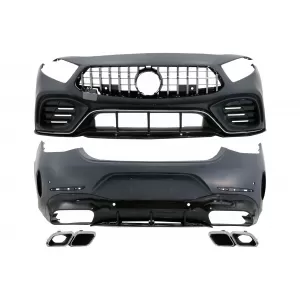 image-64-Body Kit für Mercedes CLS-Klasse C257 18+ Stoßstange Schalldämpfer