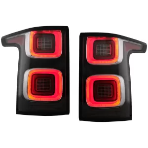 image-5-Stopuri Full LED compatibil cu Land Range Rover Vogue IV L405 (2013-2017) Facelift Design Rosii
