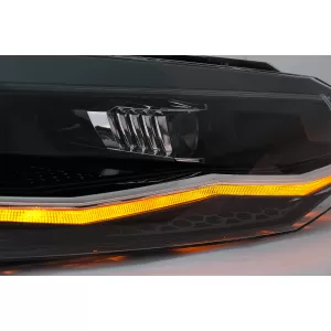 Full LED Фарове , подходящи за VW Polo AW MK6 (2018-2020) с Динамичен стартиране и последователни Въртящи се светлини-image-6082623