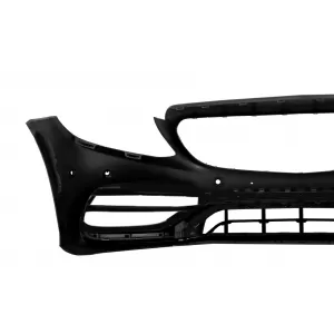 Frontstoßstange Diffusor Doppelt Tipps für Mercedes C A205 C205 2014-2019 C63 Look-image-6077949