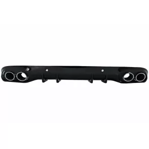 Frontstoßstange Diffusor Doppelt Tipps für Mercedes C A205 C205 2014-2019 C63 Look-image-6077956