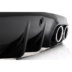 Frontstoßstange Diffusor Doppelt Tipps für Mercedes C A205 C205 2014-2019 C63 Look-image-6077959