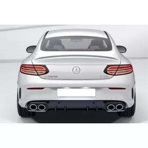 Frontstoßstange Diffusor Doppelt Tipps für Mercedes C A205 C205 2014-2019 C63 Look-image-6077964