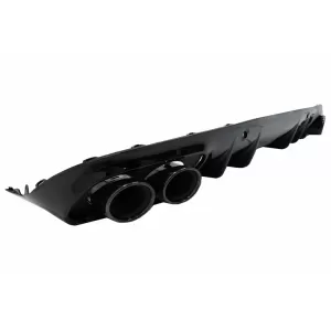 Stoßstange Diffusor Auslauf Tipps für Mercedes C A205 C205 14-19 C63 Look Schwarz-image-6078096
