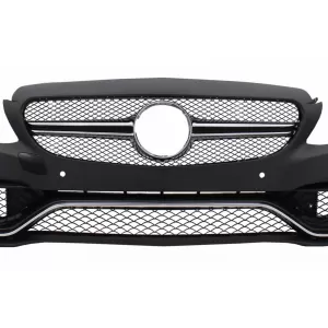 Pare-chocs avant Grilles Diffuseur Conseils pour MERCEDES C C205 A205 2014-2019 C63 Look-image-6078124