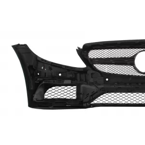 Pare-chocs avant Grilles Diffuseur Conseils pour MERCEDES C C205 A205 2014-2019 C63 Look-image-6078126