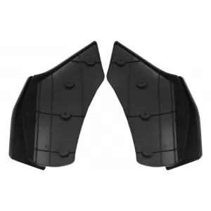 Body Kit Front Bumper Lip and Air Diffuser and Mirror Covers suitable for BMW X5 F15 (2014-2018) Aero Package M Technik Sport Design Piano Black