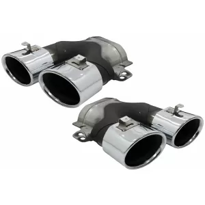 Stoßstange für Mercedes C W205 S205 14-18 Gitter Diffusor Schalldämpfer Tipps C63 Look-image-6078748