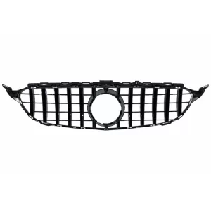 Stoßstange Gitter Ohne Kamera Diffusor Tipps für MERCEDES C W205 S205 14-18 C63 Look-image-6078756
