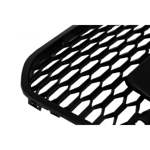 Grila Bara Fata compatibil cu Audi A6 C7 4G Pre-Facelift (2011-2014) RS6 Design Negru Lucios-image-6082192