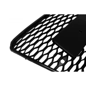 Grila Bara Fata compatibil cu Audi A7 4G Pre-Facelift (2010-2014) RS7 Design Negru Lucios-image-6082197