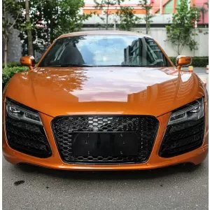 Grila Centrala compatibil cu Audi R8 42 (2013-2015) RS Design Negru Lucios-image-6082298