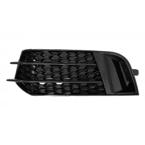 Seite Gitter Nebellampe Abdeckungen für Audi A1 8X 2010-2015 RS1 Design Glänzend schwarz-image-6082967