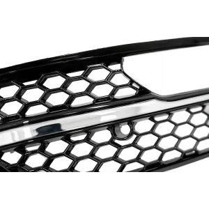 Grile Laterale Proiectoare compatibil cu Audi A3 8V (2013-2015) RS3 Design Negru Lucios-image-6082995