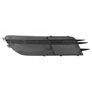 Parachoque Lado Rejillas Cubiertas para Audi A6 C7 4G 2012-2015 Negro Cepillado Aluminio-image-6083009
